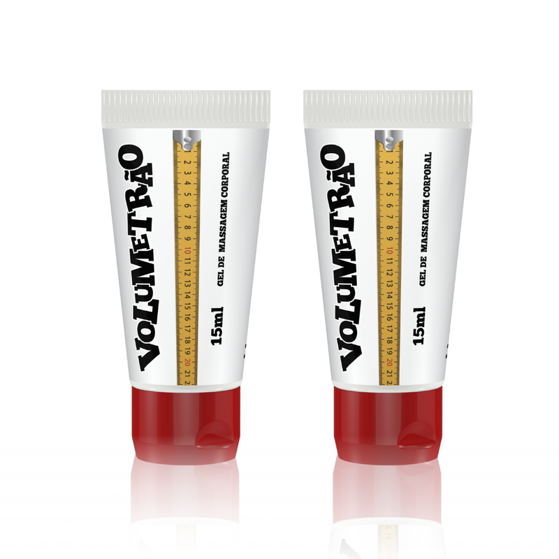 Gel Volumetrão - Mais Volume, Mais Ereção e Mais Prazer
