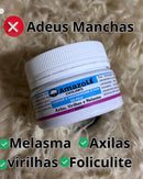 Clareador de manchas Axilas, Virilhas, Foliculite e Melasma Amazolé