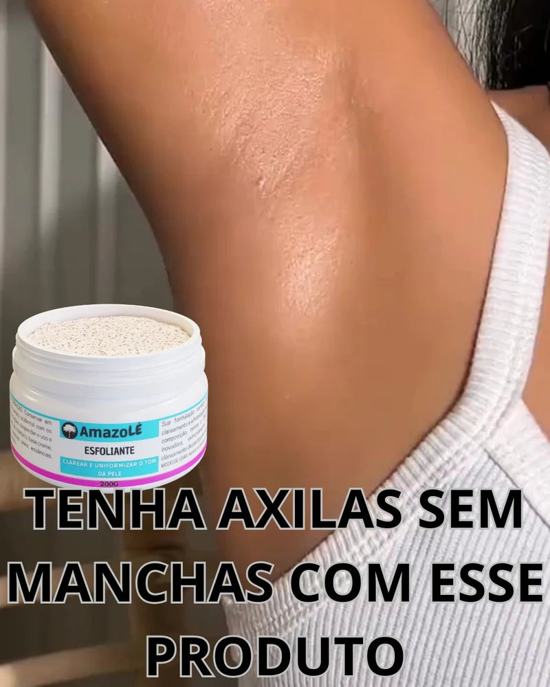 Clareador de manchas Axilas, Virilhas, Foliculite e Melasma Amazolé