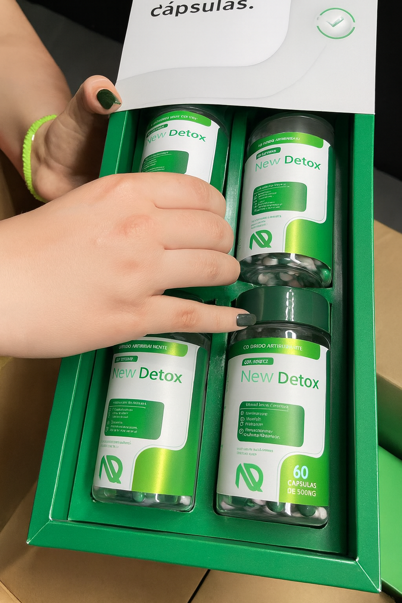 New Detox | O Emagrecimento mais Rápido do BRASIL - Aprovado Pela ANVISA!
