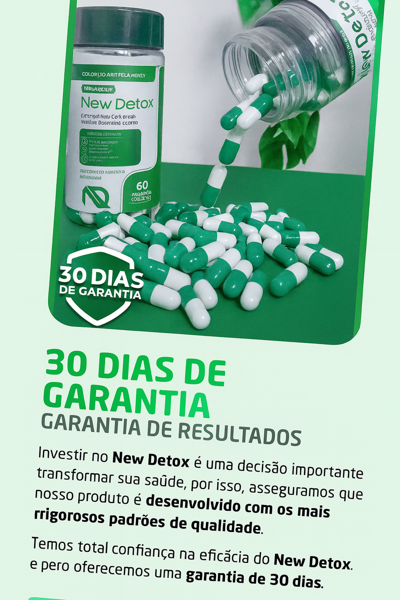 New Detox | O Emagrecimento mais Rápido do BRASIL - Aprovado Pela ANVISA!